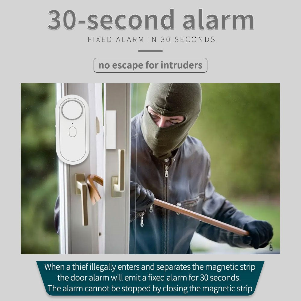 Door Sensor Alarm High Decibel Windows Doors Anti-Theft Security System with Remote Control