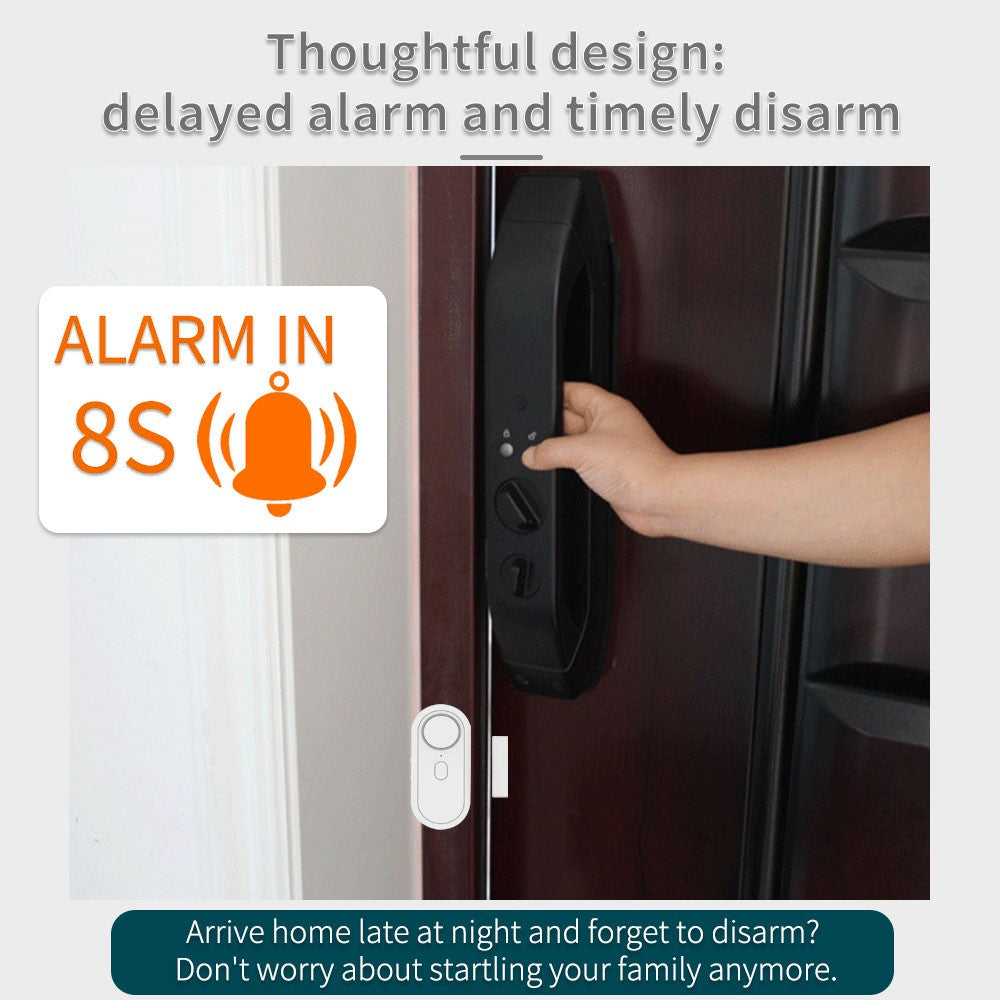 Door Sensor Alarm High Decibel Windows Doors Anti-Theft Security System with Remote Control