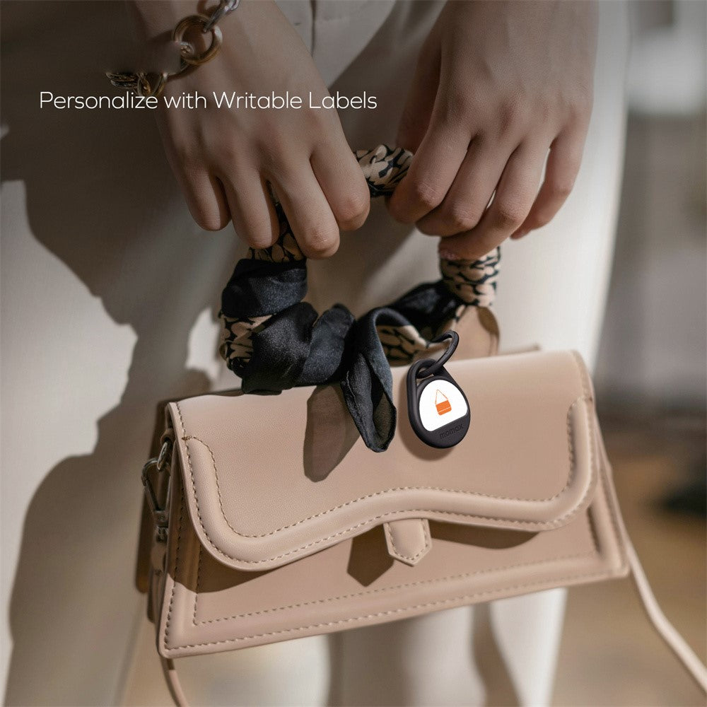 MOMAX Pinpop Duo Keychain Smart Tracker Bluetooth-Compatible Key Finder for iOS / Android