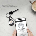 MOMAX Pinpop Duo Keychain Smart Tracker Bluetooth-Compatible Key Finder for iOS / Android