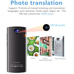 T17 138 språk 3-tums smart röstöversättare WiFi offline fotoöversättning resetolk, 1+16GB