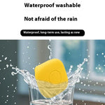 For Tile Mate (2024) Silicone Case Smart Tracker Waterproof Protective Cover Brooch Style for Children