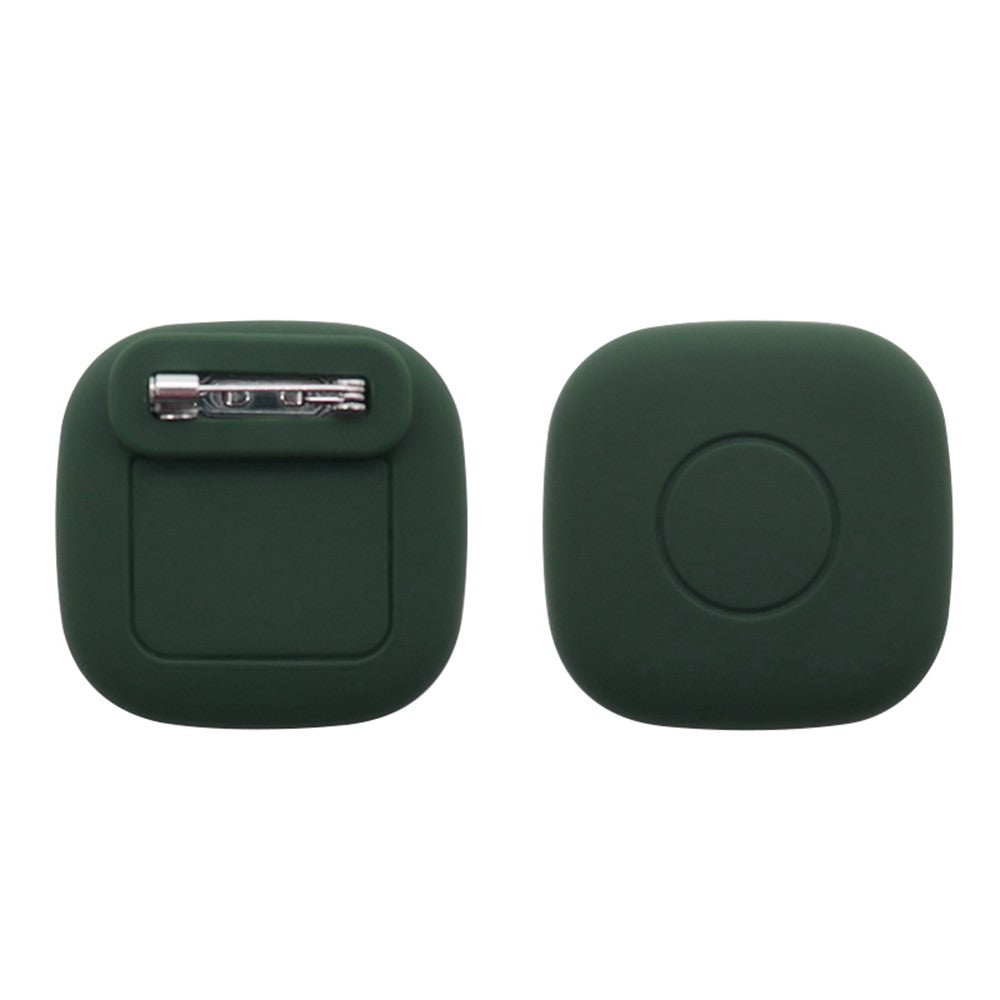For Tile Mate (2024) Silicone Case Smart Tracker Waterproof Protective Cover Brooch Style for Children