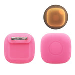 For Tile Mate (2024) Silicone Case Smart Tracker Waterproof Protective Cover Brooch Style for Children