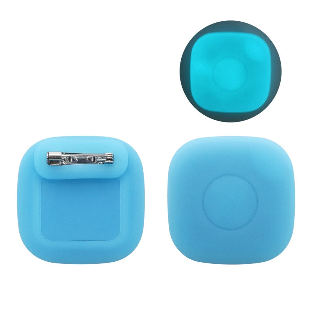 For Tile Mate (2024) Silicone Case Smart Tracker Waterproof Protective Cover Brooch Style for Children