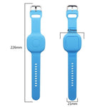 For Tile Mate (2024) Silicone Case Waterproof Adjustable Children Wrist Band Smart Tracker Watch Strap