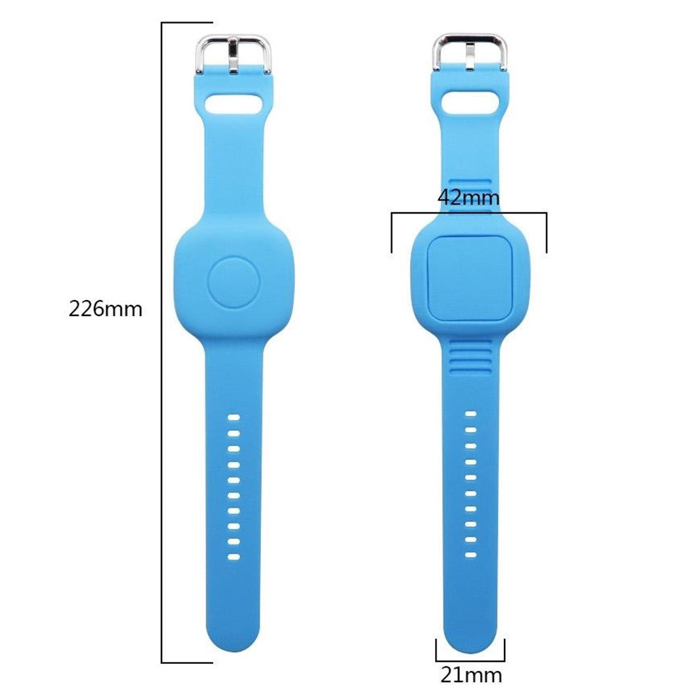 For Tile Mate (2024) Silicone Case Waterproof Adjustable Children Wrist Band Smart Tracker Watch Strap