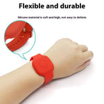 For Tile Mate (2024) Silicone Case Waterproof Adjustable Children Wrist Band Smart Tracker Watch Strap