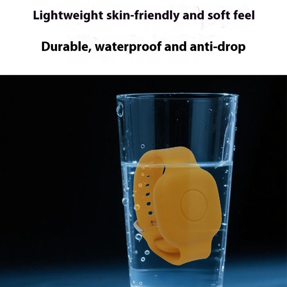 For Tile Mate (2024) Silicone Case Waterproof Adjustable Children Wrist Band Smart Tracker Watch Strap