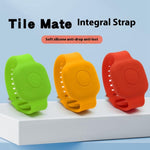 For Tile Mate (2024) Silicone Case Waterproof Adjustable Children Wrist Band Smart Tracker Watch Strap