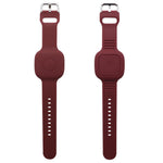 For Tile Mate (2024) Silicone Case Waterproof Adjustable Children Wrist Band Smart Tracker Watch Strap