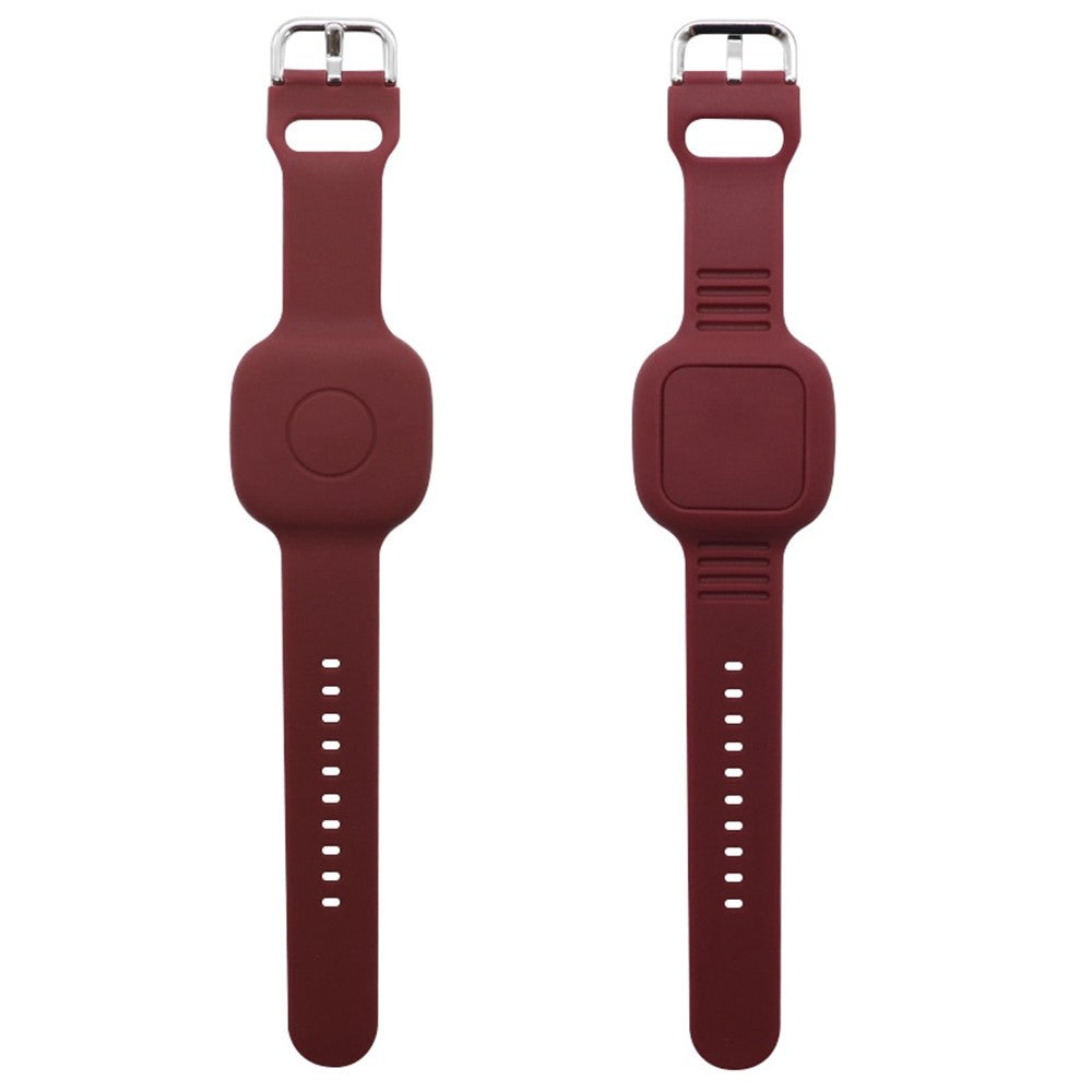 For Tile Mate (2024) Silicone Case Waterproof Adjustable Children Wrist Band Smart Tracker Watch Strap