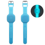 For Tile Mate (2024) Silicone Case Waterproof Adjustable Children Wrist Band Smart Tracker Watch Strap