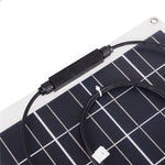 XXM540-350MC4+MC4 RV Car Yacht 30W Monocrystalline Solar Panel Bendable Outdoor Solar Charging Board