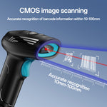 YESIDO EC21 1D 2D Barcode Scanner 1.6m Wired Handheld Bar Code Reader Scanning Device