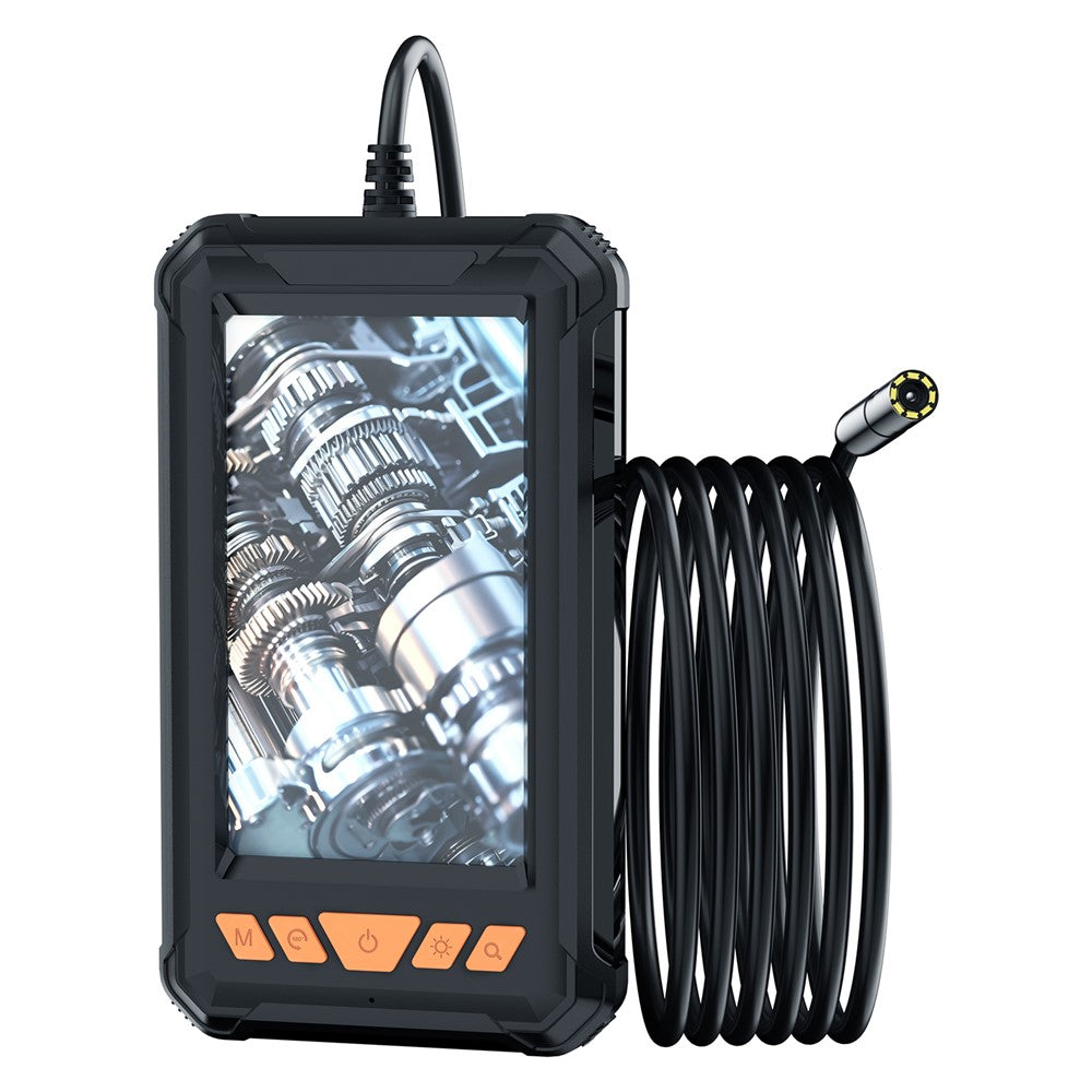 P380 2m Rigid Cable 4.3 Inch HD Screen Industrial Endoscope for Pipe Automotive Repair Camera with 8mm Lens
