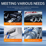 P380 2m Rigid Cable 4.3 Inch HD Screen Industrial Endoscope for Pipe Automotive Repair Camera with 8mm Lens