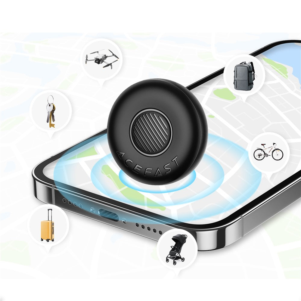 ACEFAST S1 Button Type Smart Finder for iOS, Bluetooth-Compatible Anti-lost Device Tracker