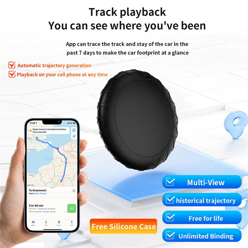 F9 Smart Tracker for iOS Android Luggage Bike Global Tracking Key Anti-lost Finder