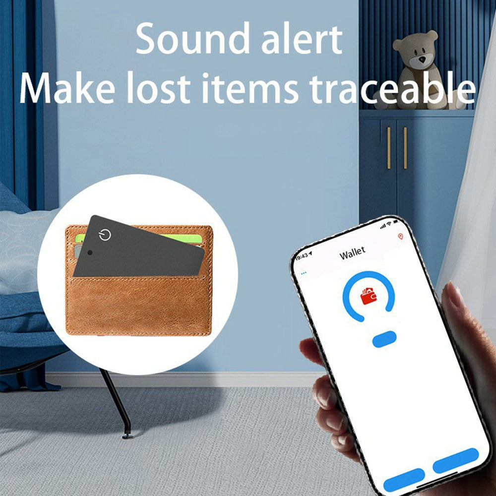 K1 Smart Tracker Anti Lost Device for iOS / Android Item Global Tracking Card Shape Finder