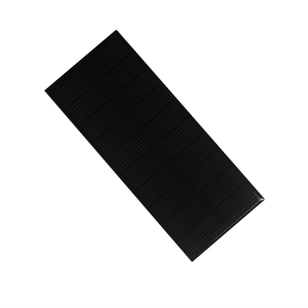 0,6 W 5 V mini-DIY-monokrystallinsk siliciumpanel til udendørs brug, bærbar oplader med karabinhage, 104 x 43,3 mm