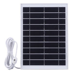 Solar Panel for Arlo Pro 4  /  Ultra 2  /  Pro 3  /  Ultra  /  Pro 5S Surveillance Camera Charger with Magnetic 3 Pin Interface