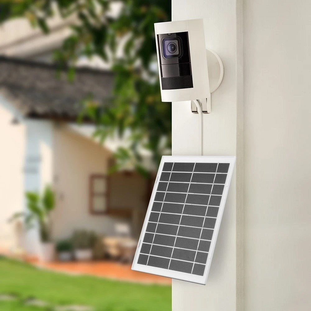 Solar Panel for Arlo Pro 4  /  Ultra 2  /  Pro 3  /  Ultra  /  Pro 5S Surveillance Camera Charger with Magnetic 3 Pin Interface