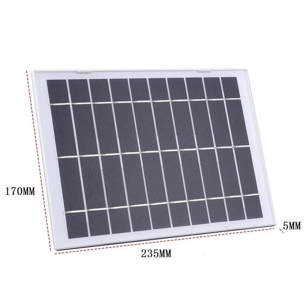 Solar Panel for Arlo Pro 4  /  Ultra 2  /  Pro 3  /  Ultra  /  Pro 5S Surveillance Camera Charger with Magnetic 3 Pin Interface
