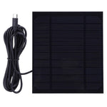 3.5W 5V Solar Panel Charger with 3m Cable for Electronic Devices High Efficiency Portable Outdoor Power Supply