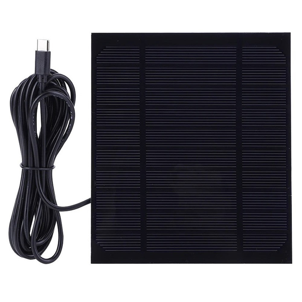 3.5W 5V Solar Panel Charger with 3m Cable for Electronic Devices High Efficiency Portable Outdoor Power Supply