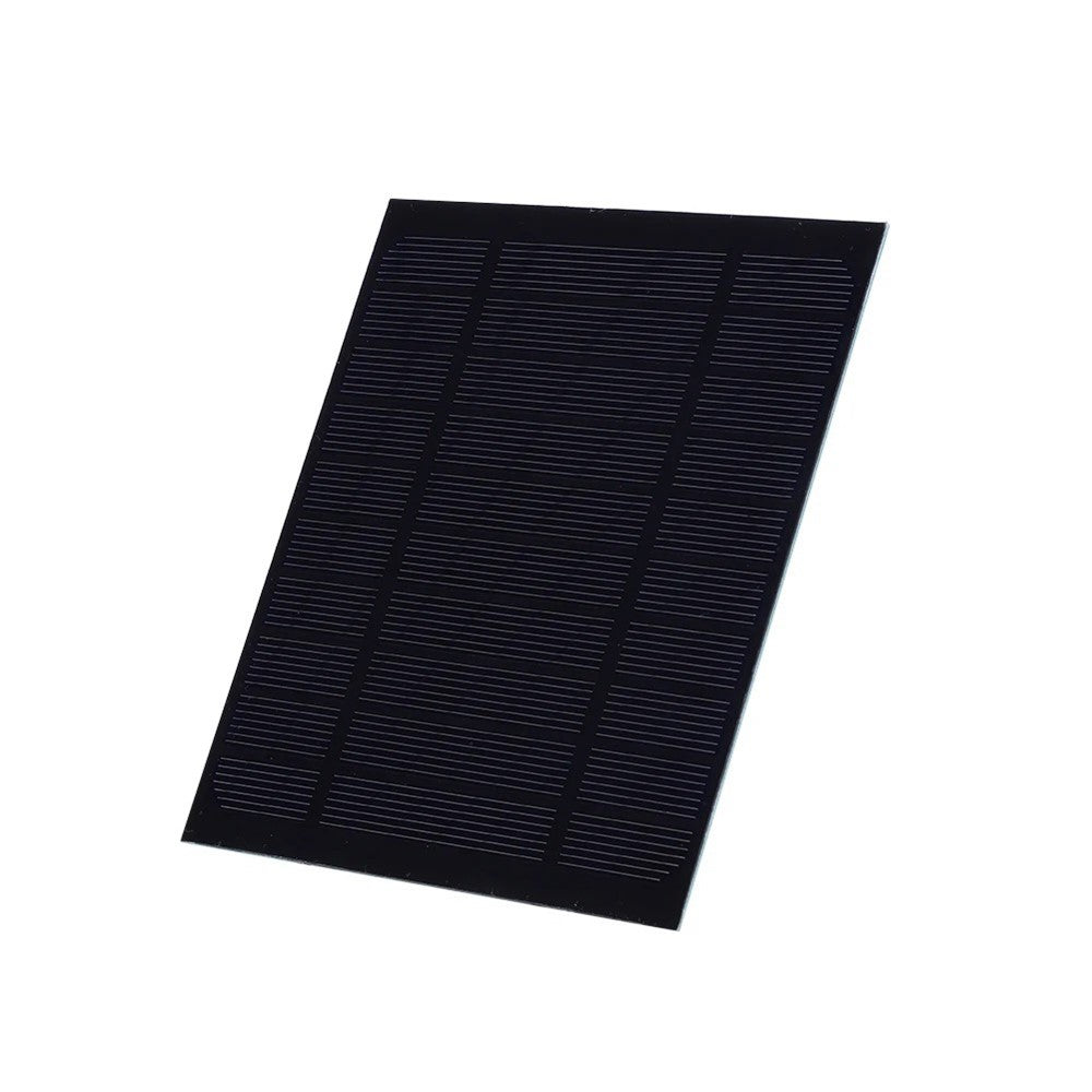 3.5W 5V Solar Panel Charger with DC5521 Connector for Electronic Devices Portable Outdoor Power Supply