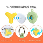 For Huawei Tag Tracker Silicone Case Waterproof Anti Drop Protective Cover with Hanging Buckle