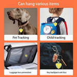 For Huawei Tag Tracker Silicone Case Waterproof Anti Drop Protective Cover with Hanging Buckle