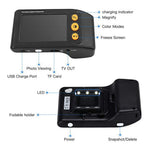 YS008 3.5 Inch Electronic Visual Aid 2-25X Magnifier for Low Vision Reading Newspaper Books