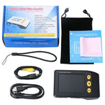 YS008 3.5 Inch Electronic Visual Aid 2-25X Magnifier for Low Vision Reading Newspaper Books