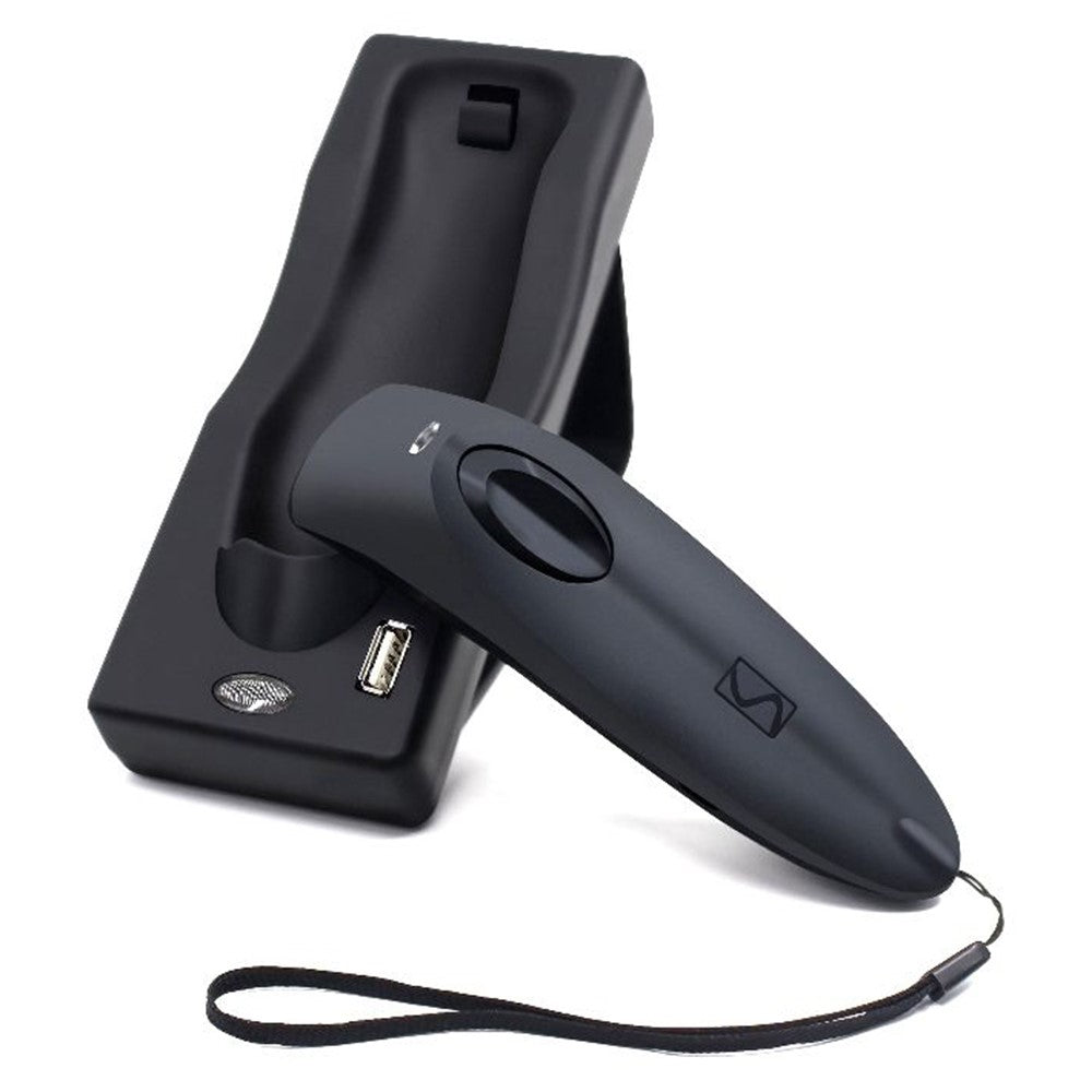 R40 Multifunctional Bluetooth-Compatible 2.4G Scanner with Base for 2D QR Code Barcode