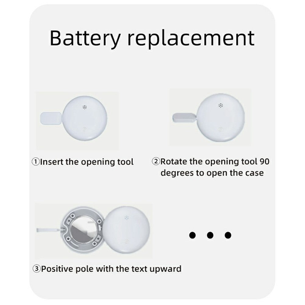 F10A 4Pcs Smart Tracker Global Key Finder Anti-lost Device for Android (Random Color or Specify Color)