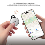 XUNDD XDOT-067 Anti Lost Mini Tag Tracker for iOS, Key Wallet Wireless Smart Finder