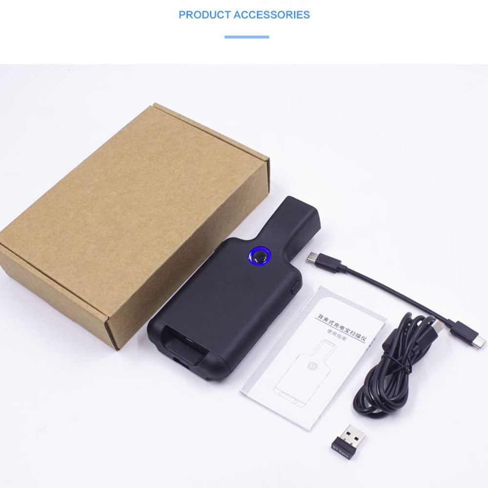 R70 Smartphone Bluetooth-Compatible Barcode Scanner Wireless Portable 2D QR Code Reader
