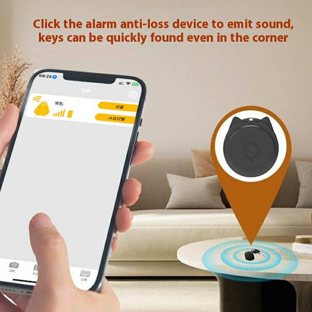 Y22 Cat Ears Design Mini Smart Bluetooth-compatible Anti-Lost Tracker APP Control Portable Locator