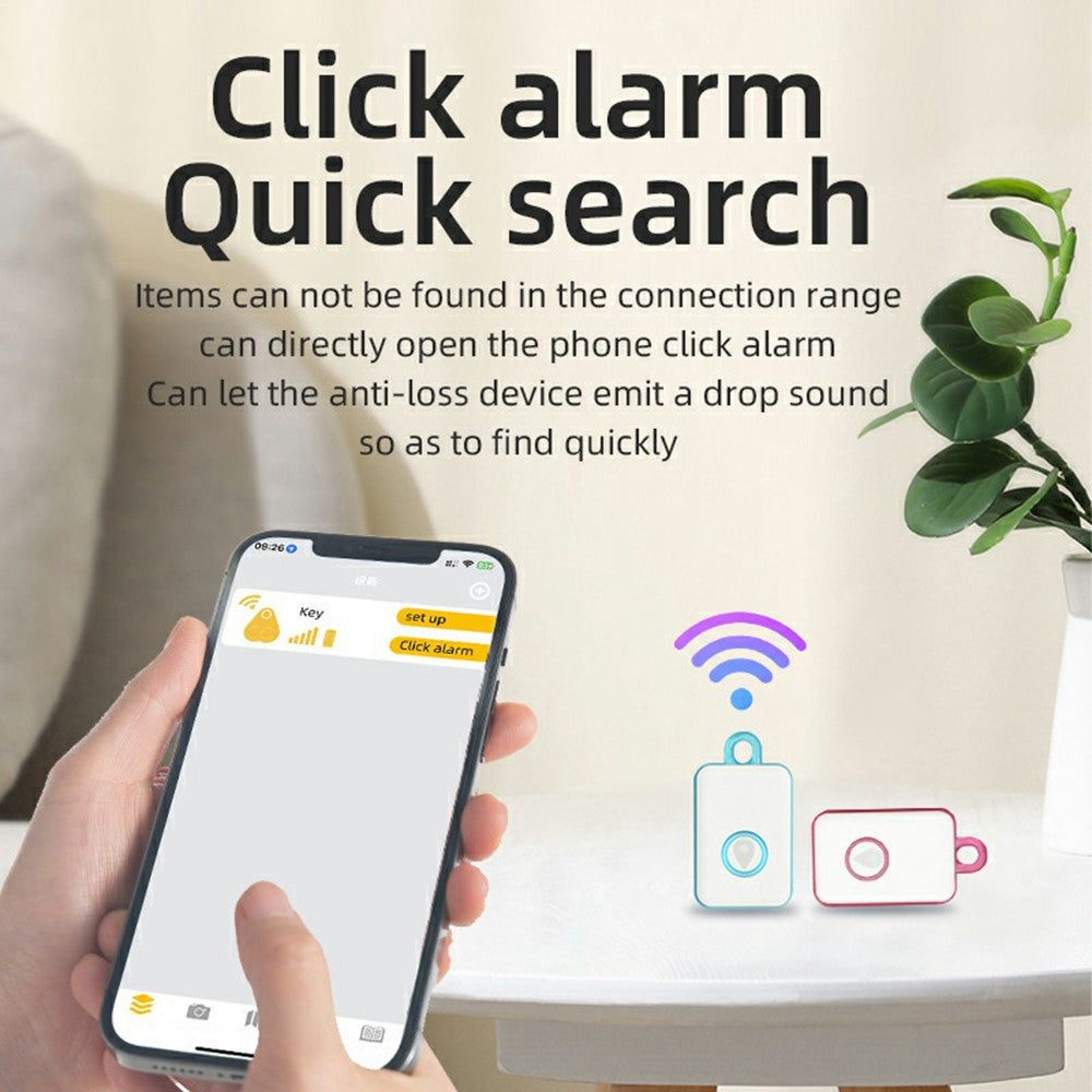 Y06 Portable Bluetooth-compatible Anti Lost Locator for iPhone  /  Android Smart Tracker App Control Remote Shutter