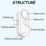 M001 Wireless Door Window Alarm Sensor High Decibel Security System for Home / Office / Shop