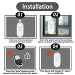 M001 Wireless Door Window Alarm Sensor High Decibel Security System for Home / Office / Shop
