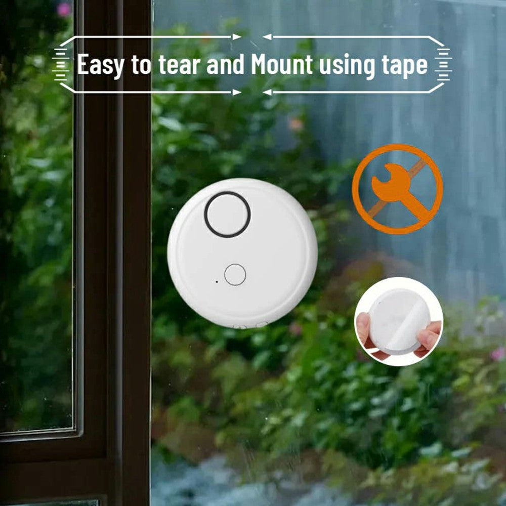 High Sensitivity Door Window Alarm 130dB Vibration Sensor Glass Break Detector Anti Theft Security System