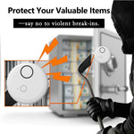 High Sensitivity Door Window Alarm 130dB Vibration Sensor Glass Break Detector Anti Theft Security System