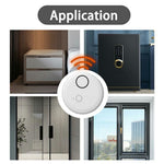 High Sensitivity Door Window Alarm 130dB Vibration Sensor Glass Break Detector Anti Theft Security System