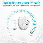 High Sensitivity Door Window Alarm 130dB Vibration Sensor Glass Break Detector Anti Theft Security System
