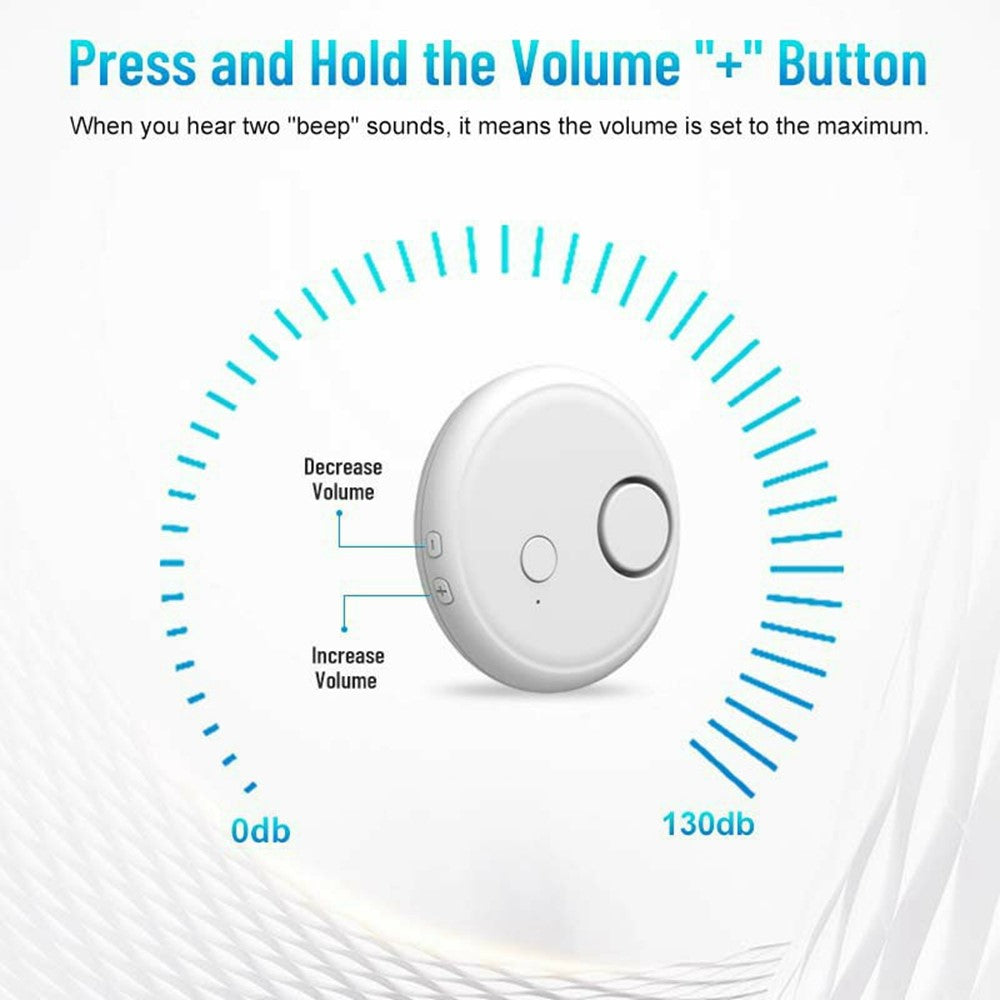 High Sensitivity Door Window Alarm 130dB Vibration Sensor Glass Break Detector Anti Theft Security System