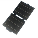 10W Bi-fold ETFE Flexible Solar Charging Panel with USB / Type C Output Waterproof Outdoor Emergency Power Supply