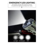 XLN-290 Emergency Solar Powered Multi-Function Radio FM AM WB Hand Crank LED Flashlight Power Bank